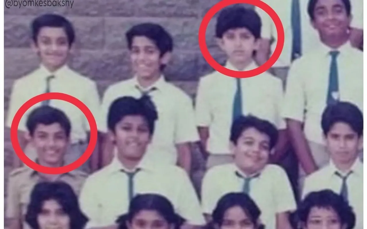 Hrithik Roshan and John Abraham school days