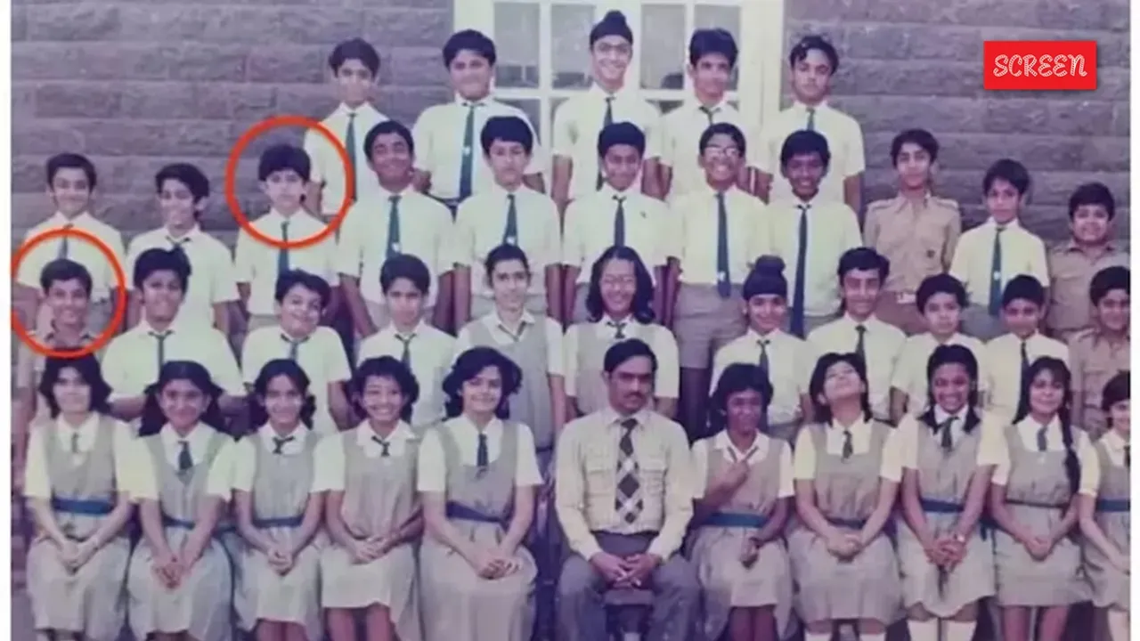 Hrithik Roshan and John Abraham school days 