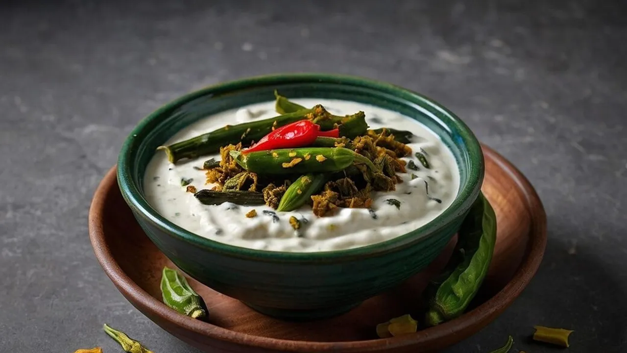 Instant Easy Curry With Curd And Chilli 