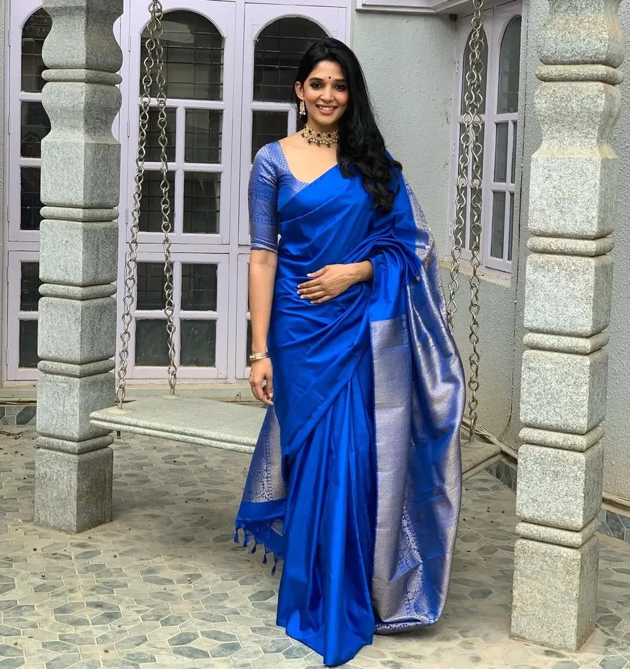 Nyla Usha Saree looks 