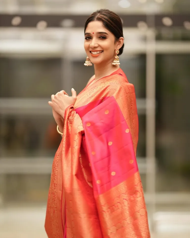 Nyla Usha Saree looks 