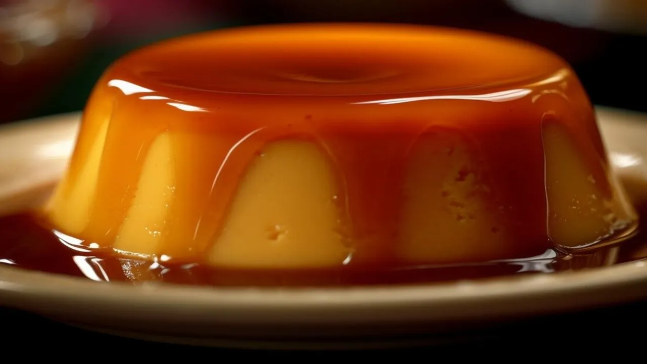 Coffee Caramel Milk Pudding