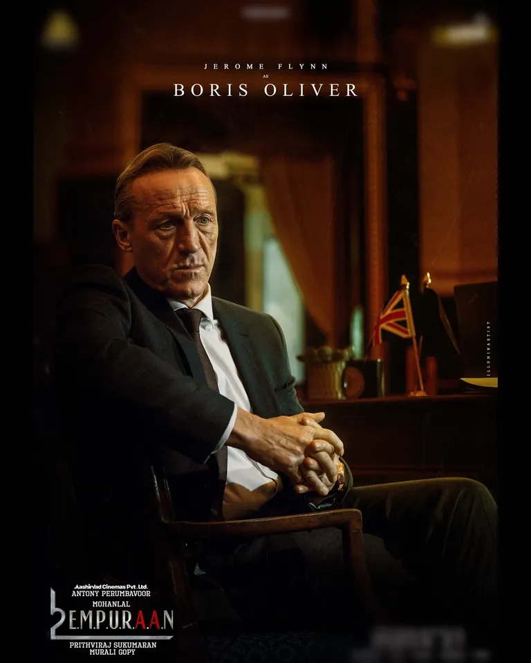 Empuraan  Jerome Flynn as Boris Oliver