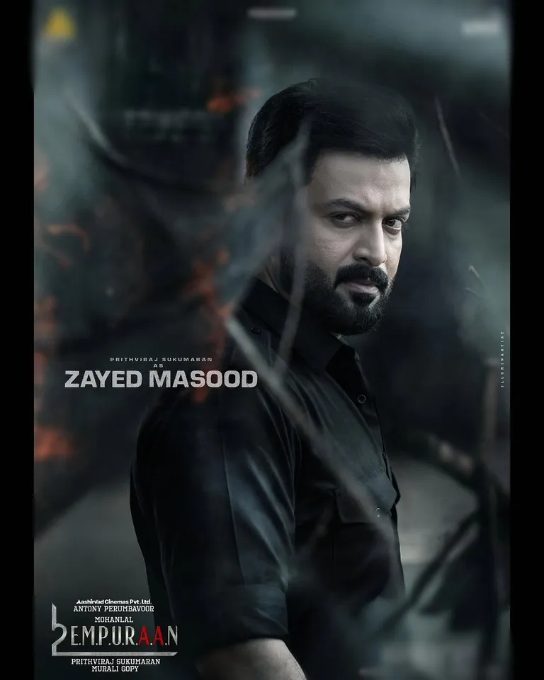 Empuraan Prithviraj Sukumaran as Zayed Masood