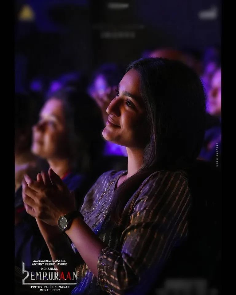 Empuraan Saniya Iyappan as Jhanvi
