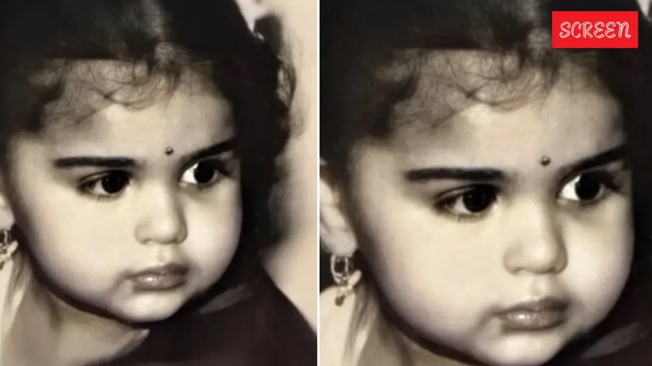 Kalyani Priyadarshan fi throwback
