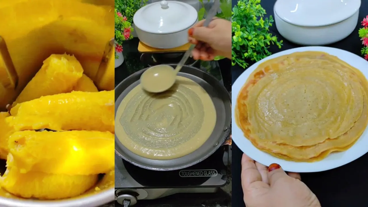  Banana Dosa Instant Breakfast Recipe