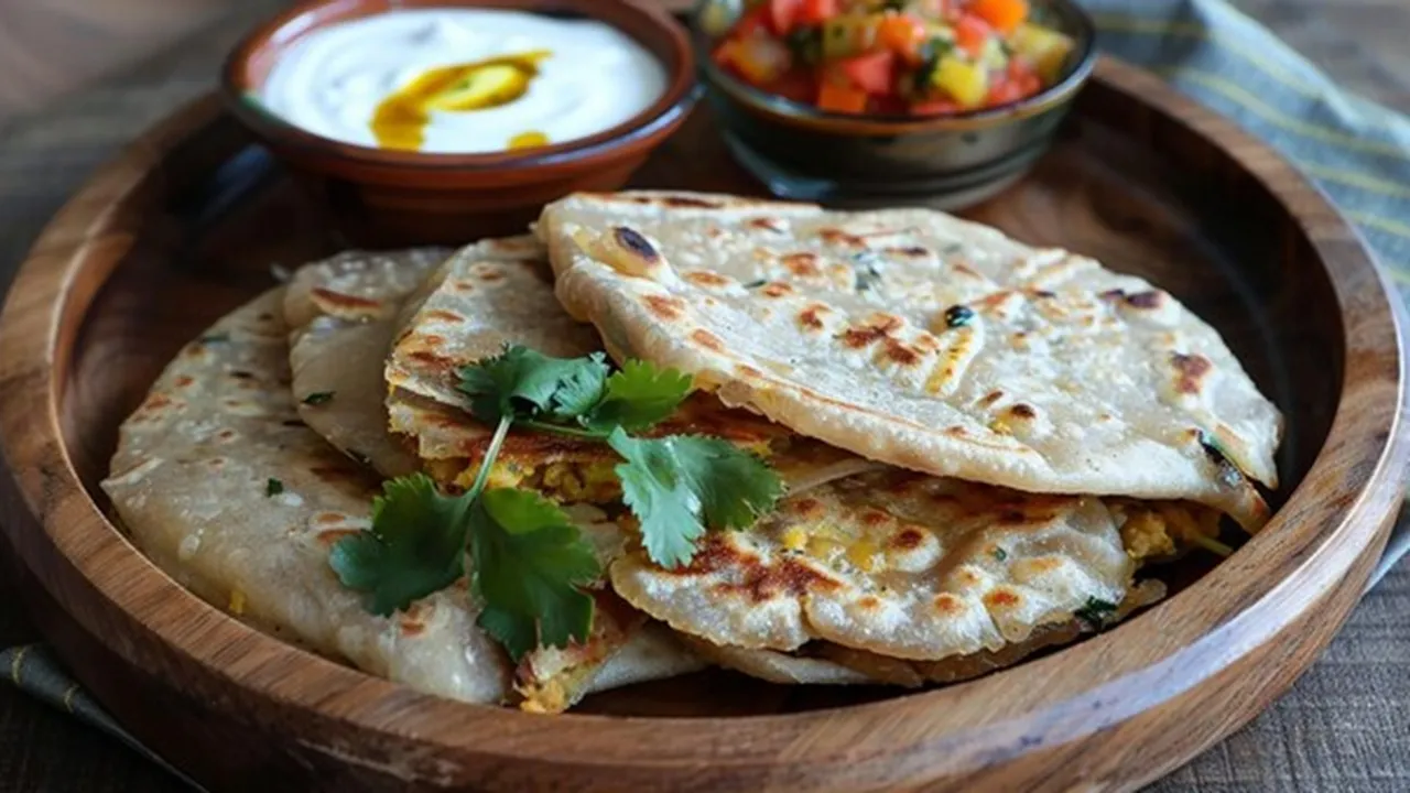 Stuffed Wheat Paratha