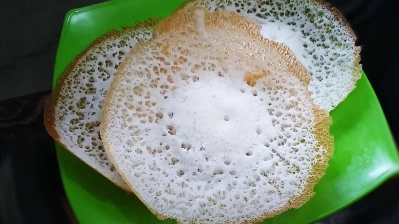 Soft Palappam Kerala Recipe