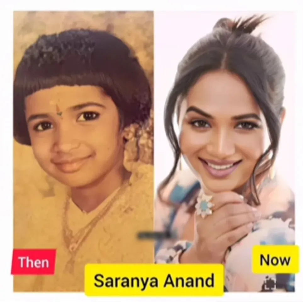 Saranya Anand childhood