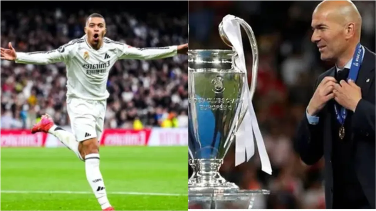 Mbappe,Zidane