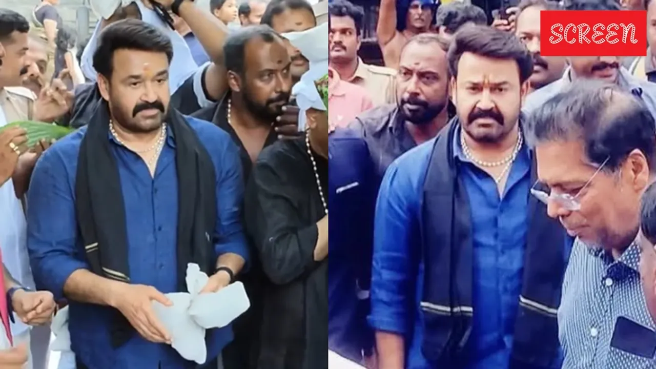 Mohanlal Sabarimala visit