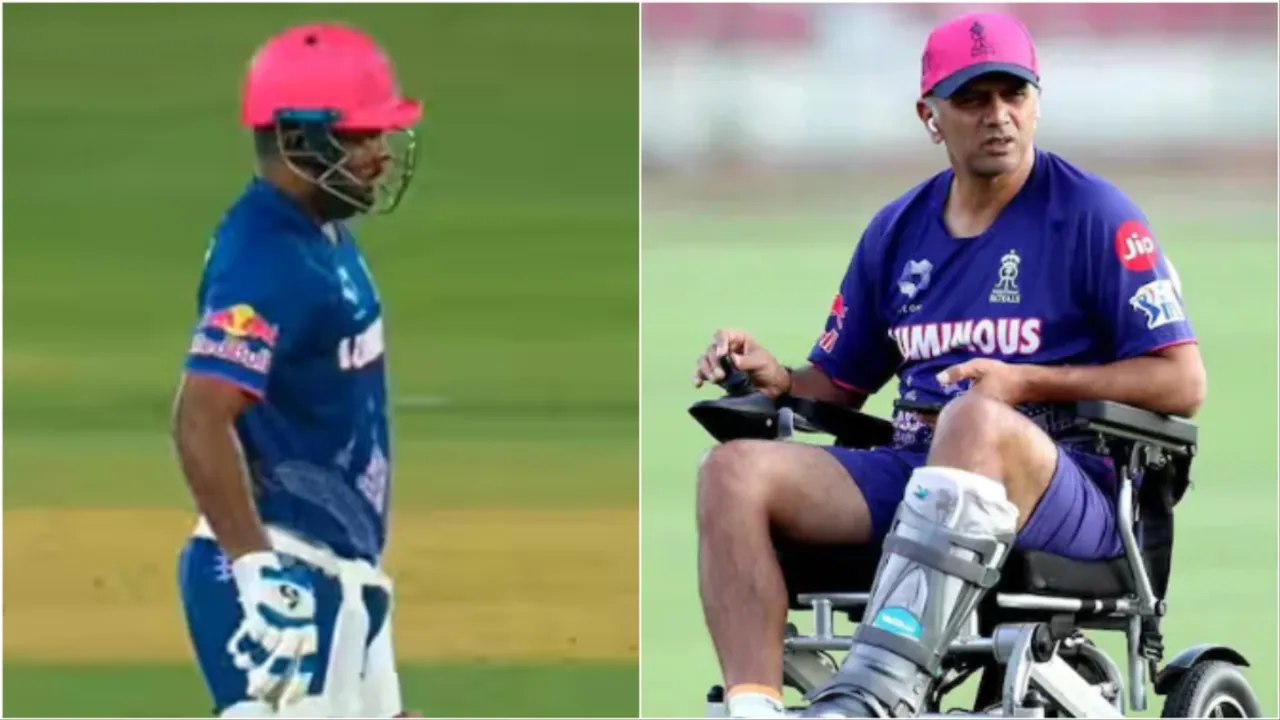 Sanju Samson Rahul Dravid