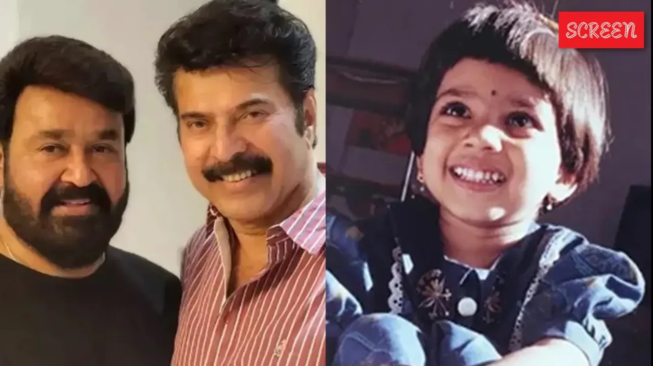 Malavika Mohanan childhood pic throwback fi