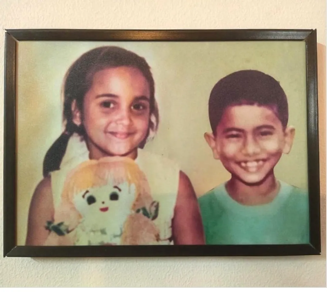 Lena Aju Varghese childhood photo 1