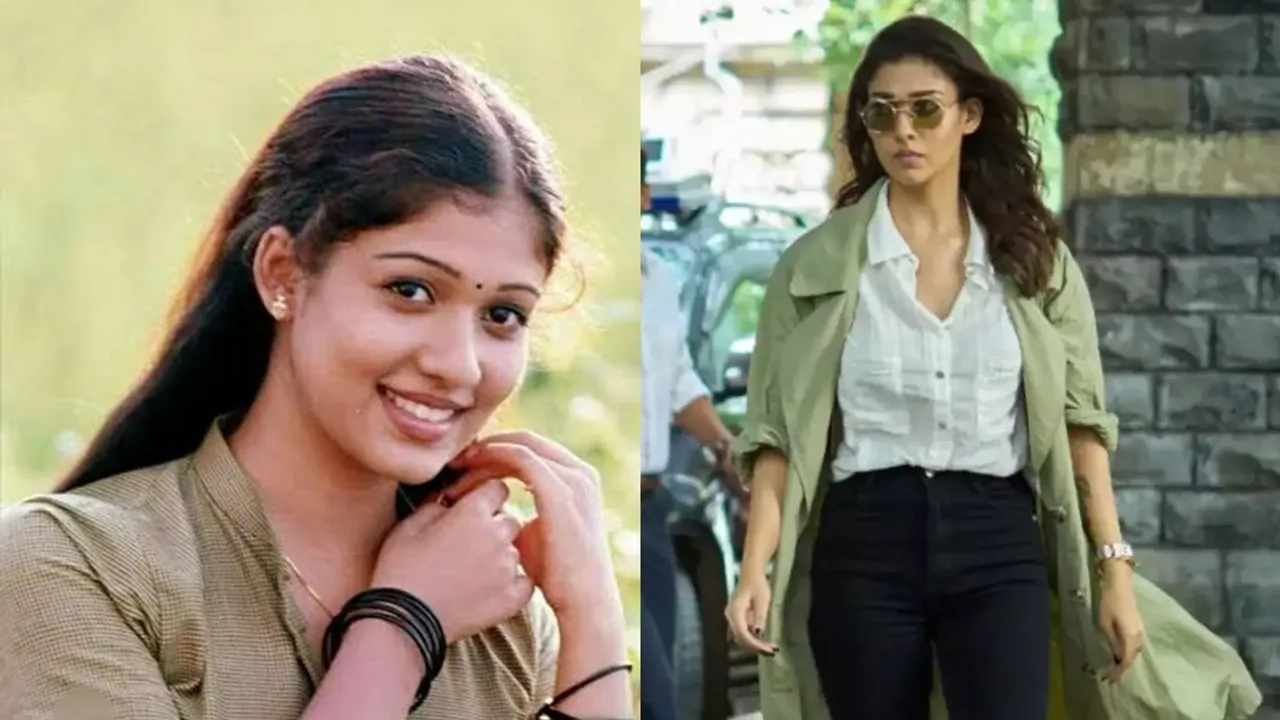 Nayanthara then and now
