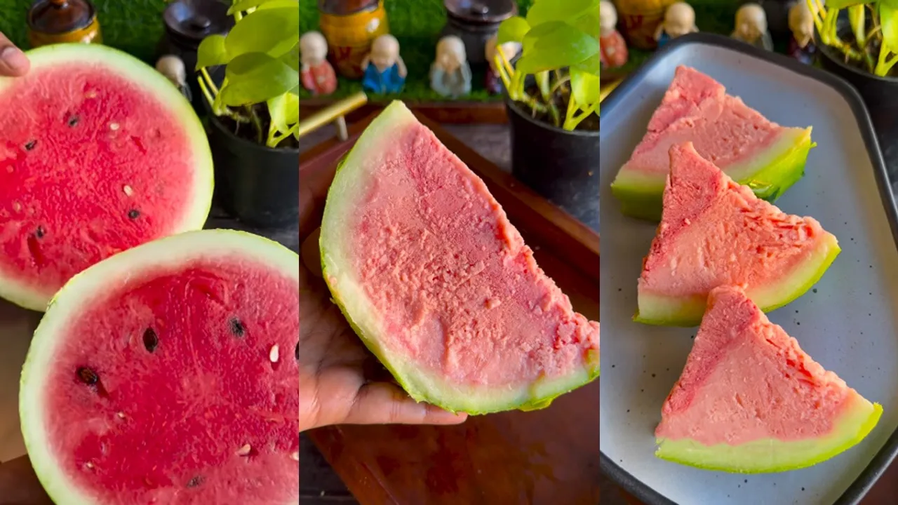 Watermelon Ice Cream Recipe