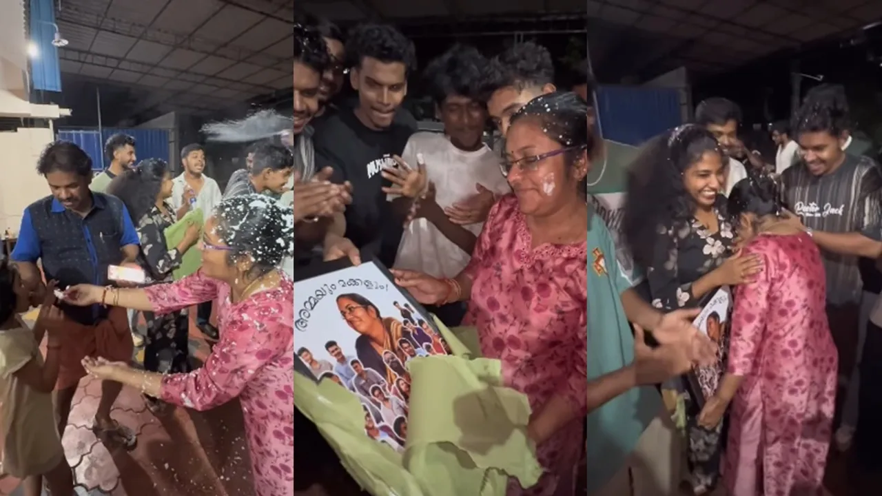 Students Surprise Teacher at Midnight on Her Birthday  video