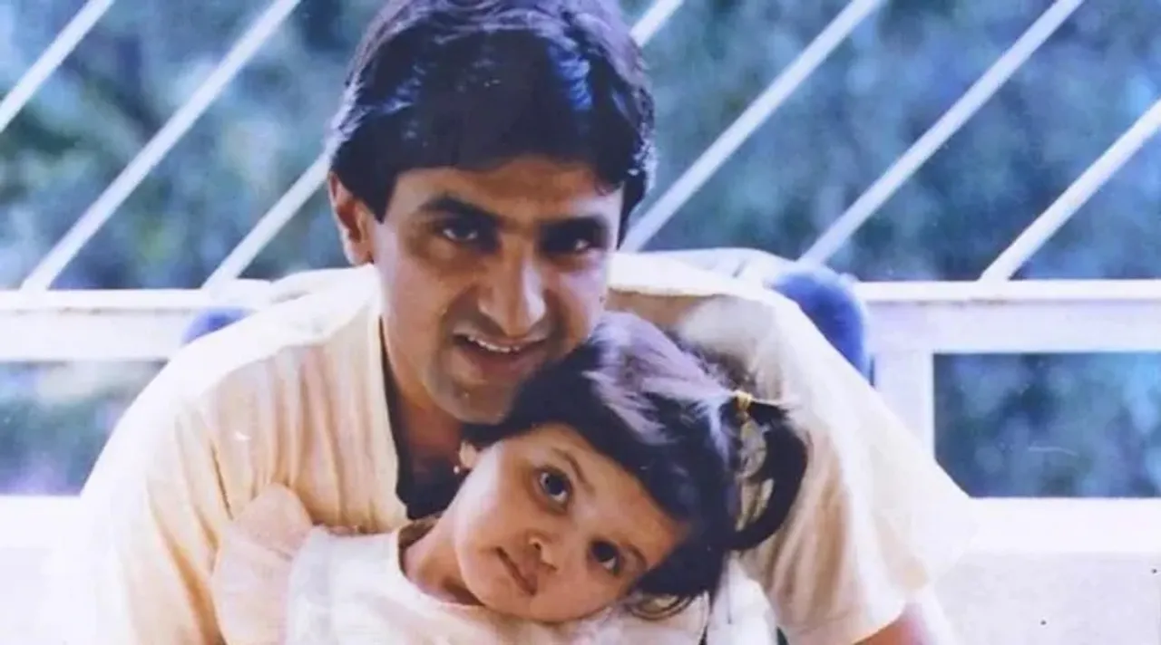 Deepika Padukone and father