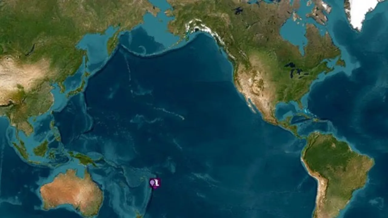 earthquake island country of Tonga