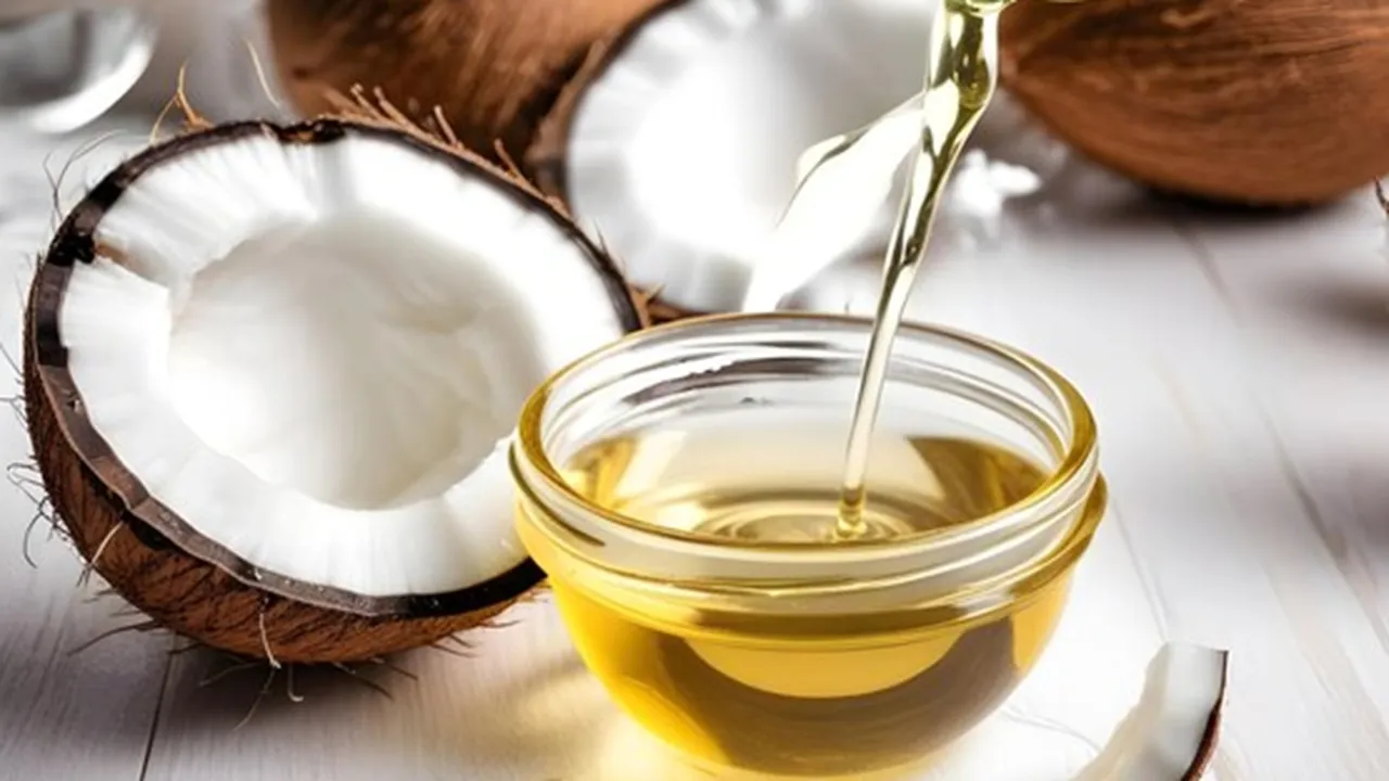 DIY Coconut Oil Hair Mask For Silky Hair