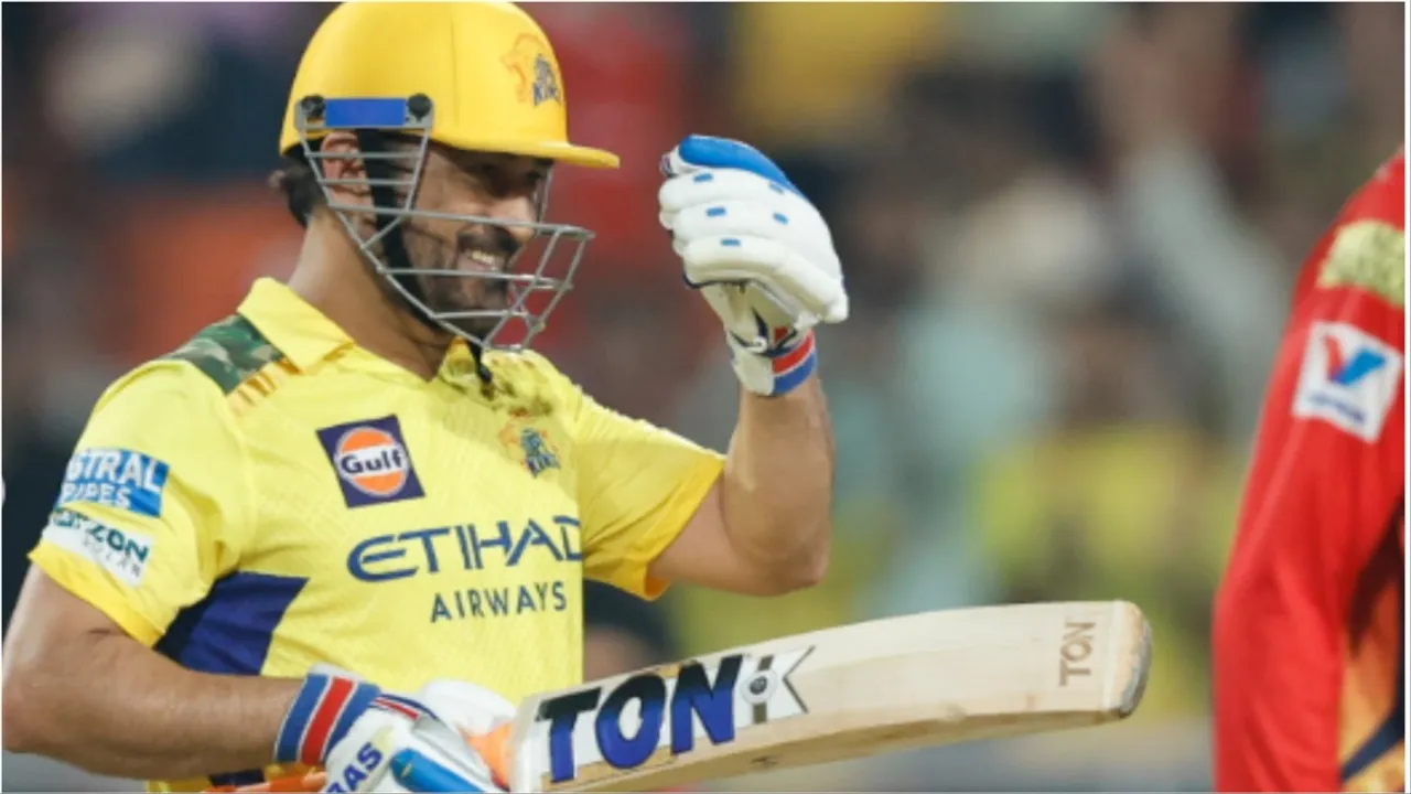 MS Dhoni Vs PBKS