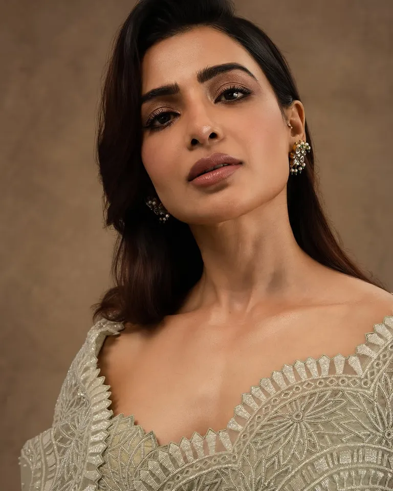 Samantha Ruth Prabhus Trending Saree Style Photoshoot