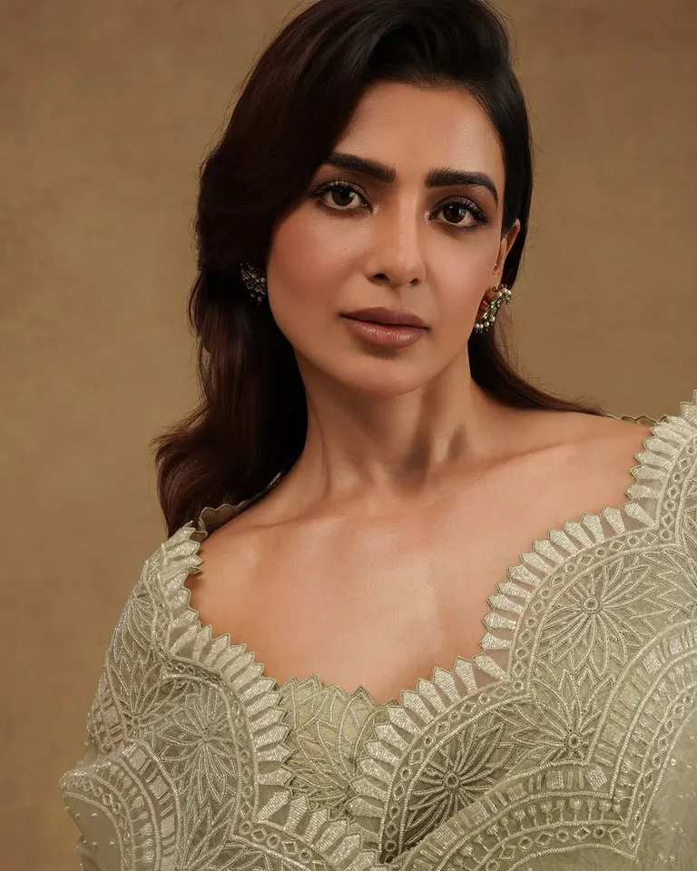 Samantha Ruth Prabhus Trending Saree Style Photoshoot