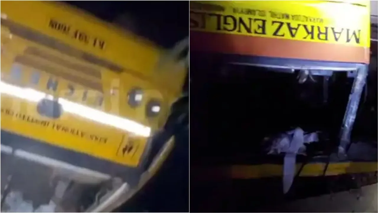 kannur bus accident