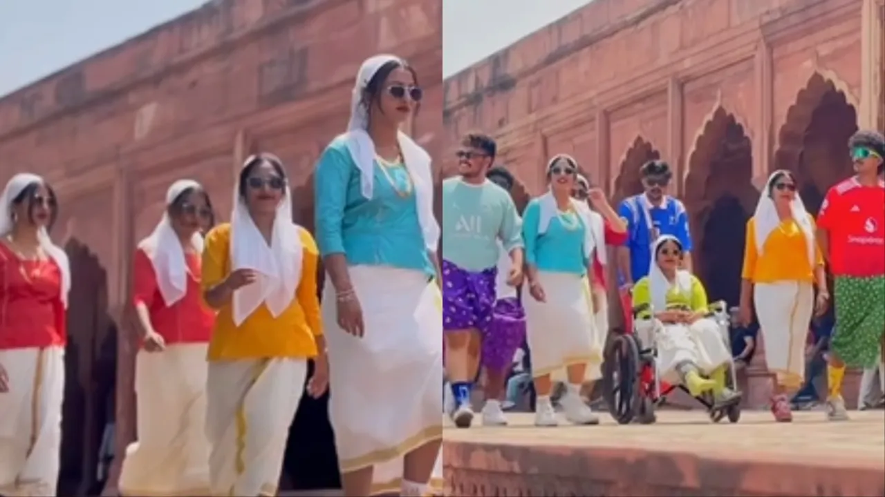 Taj Mahal Dress Code Viral Video