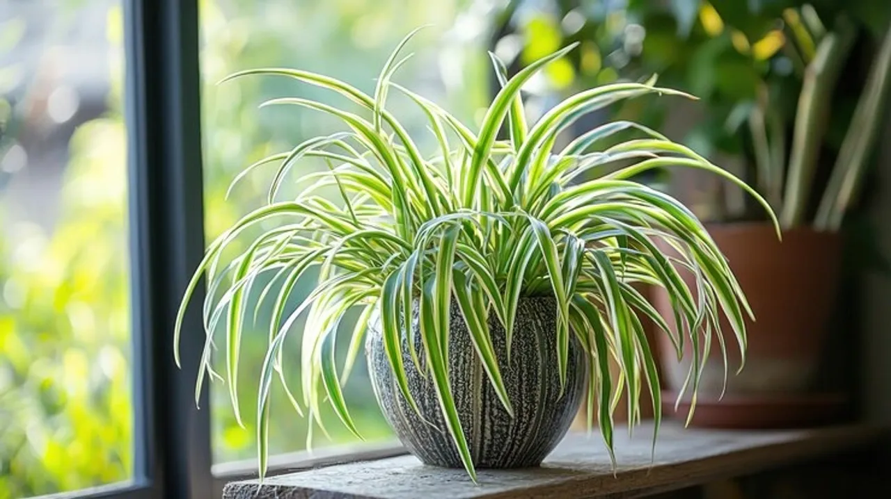 Growing Indoor Spider Plant  