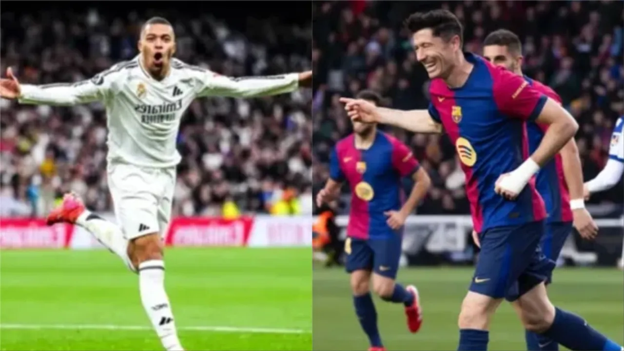 Mbappe, Lewandowski