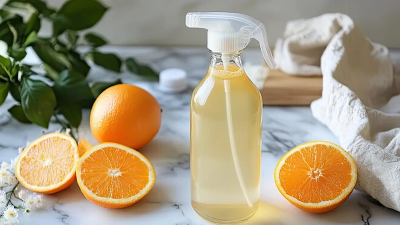 Kitchen Cleaning Hacks With Orange Peel