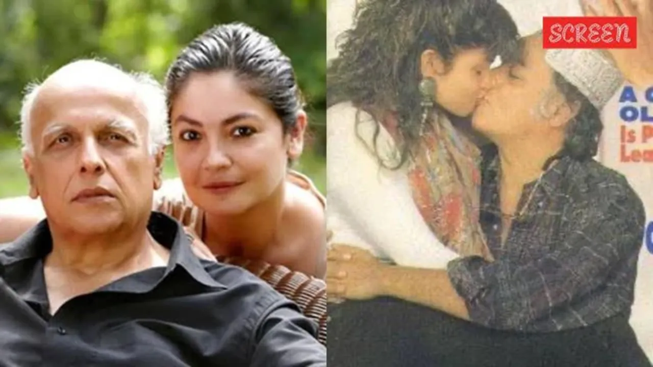 Mahesh Bhatt Pooja Bhatt kissing photo controversy