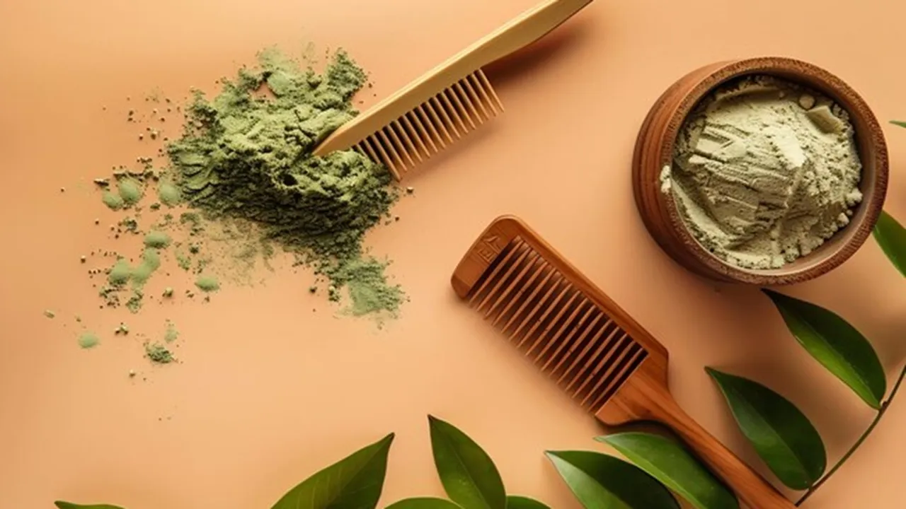 Natural Home Made Dye With Henna