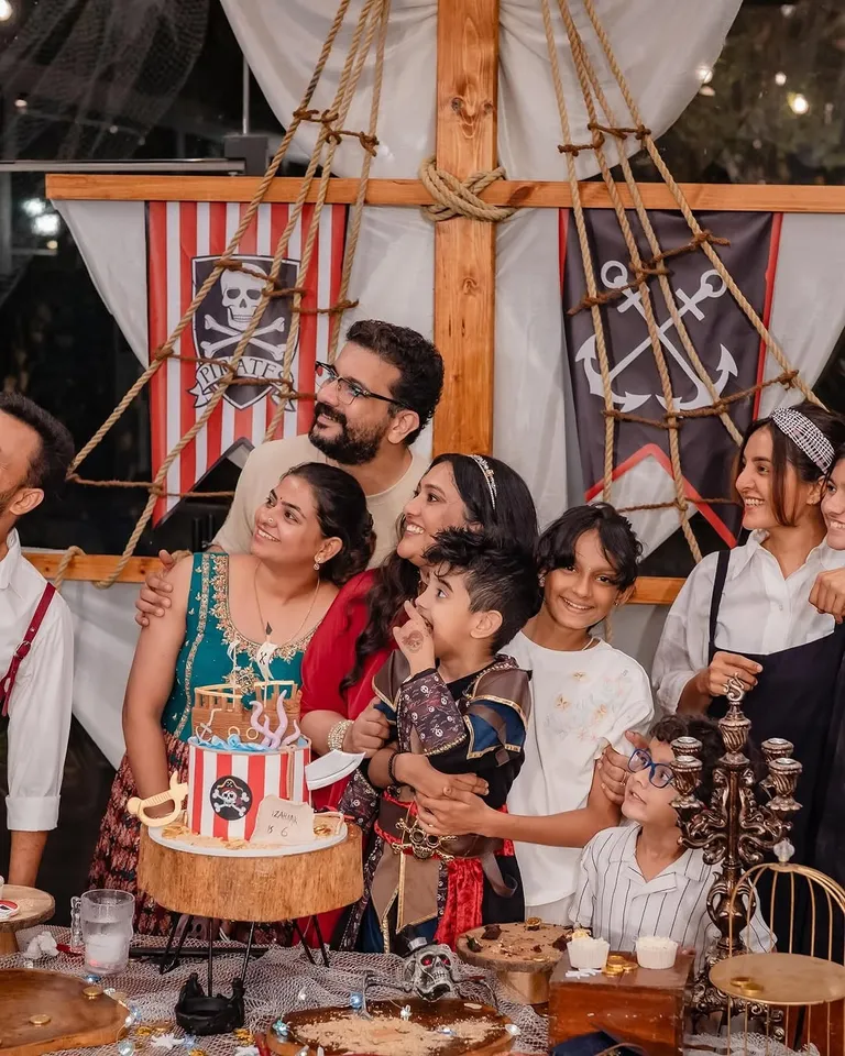 Kunchacko Boban son Izahak birthday pics 