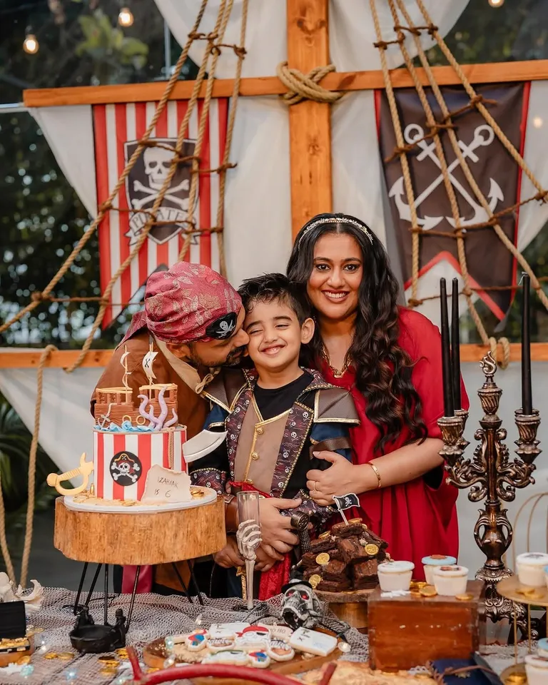 Kunchacko Boban son Izahak birthday pics 