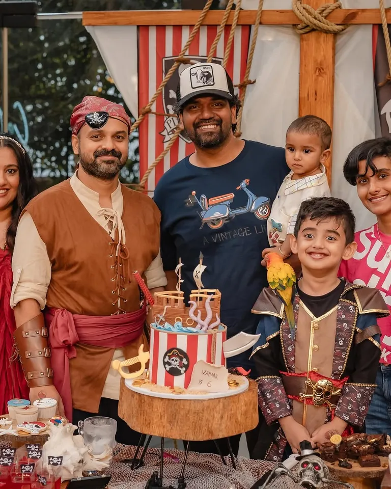 Kunchacko Boban son Izahak birthday pics 