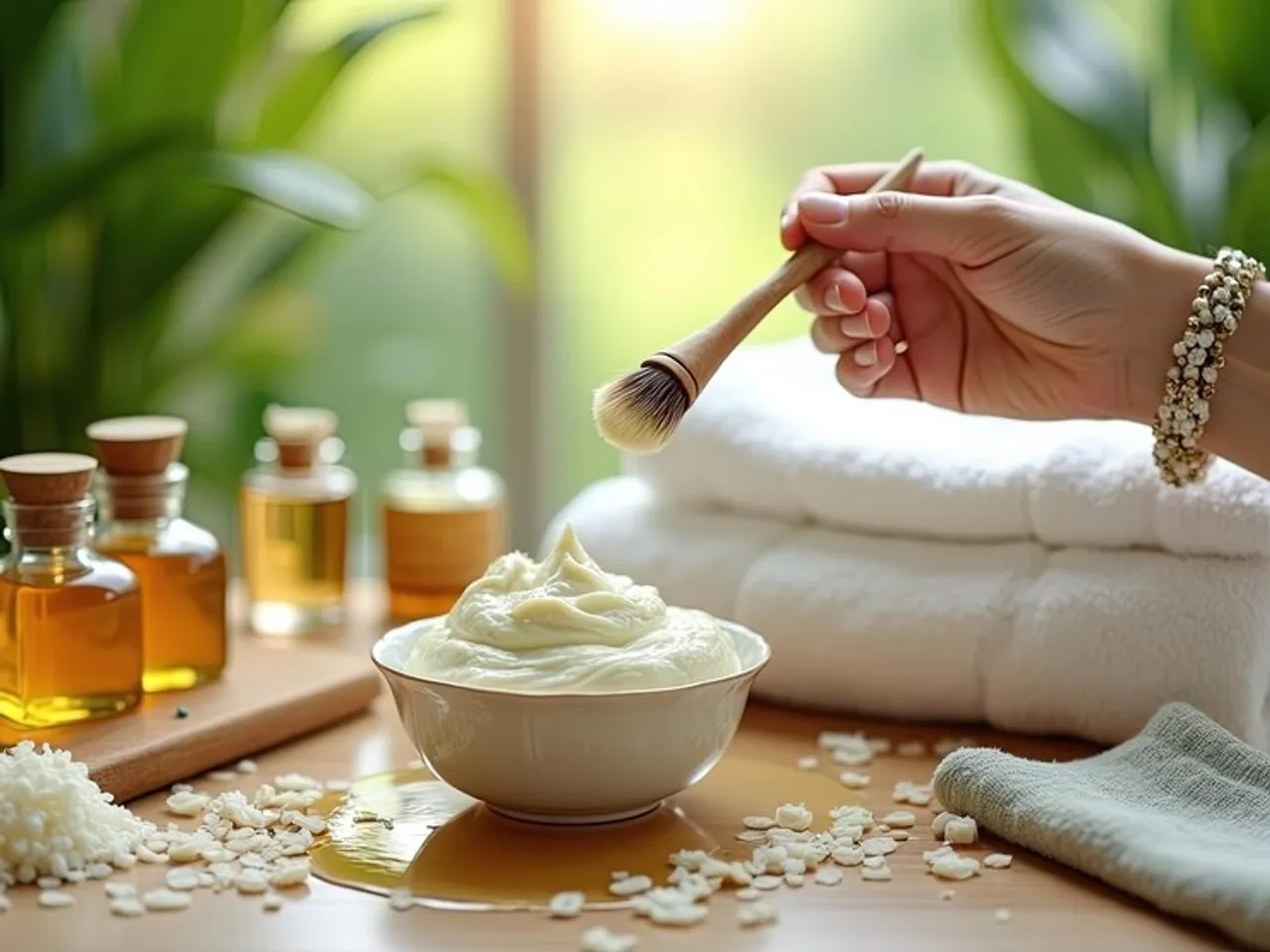 Hair Care Using Curd Benefits