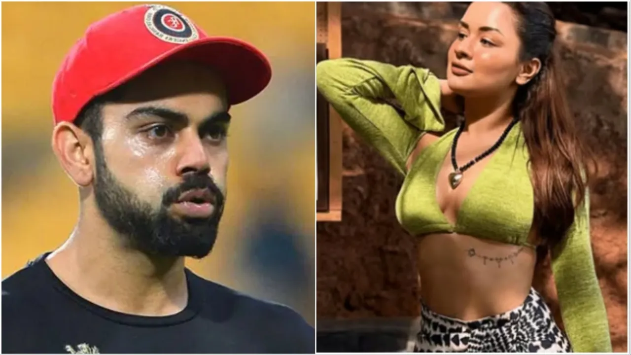 Virat Kohli, Avneet Kaur New