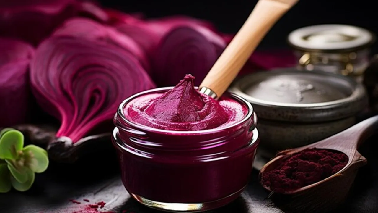 Hair Dye Using Beetroot 