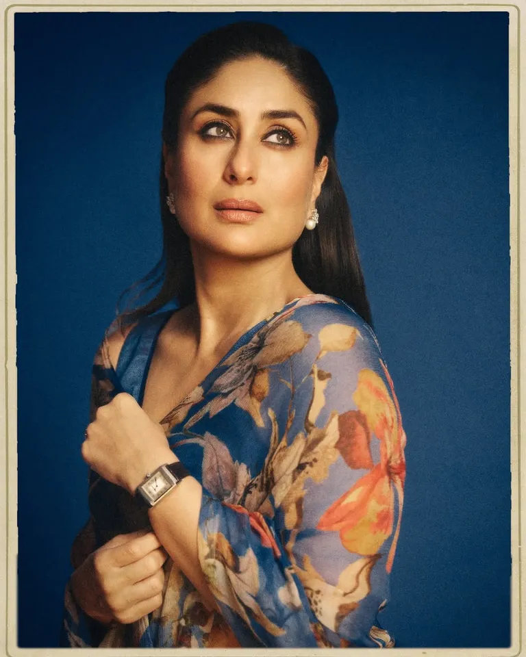 Kareena Kapoor Khan Floral Saree