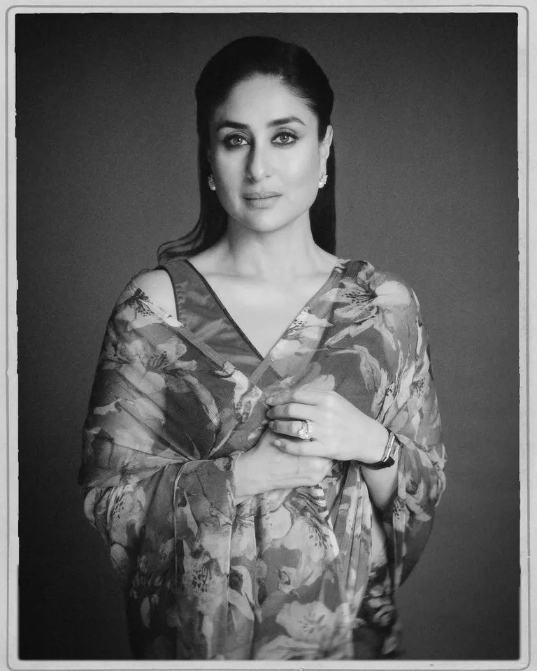 Kareena Kapoor Khan Floral Saree