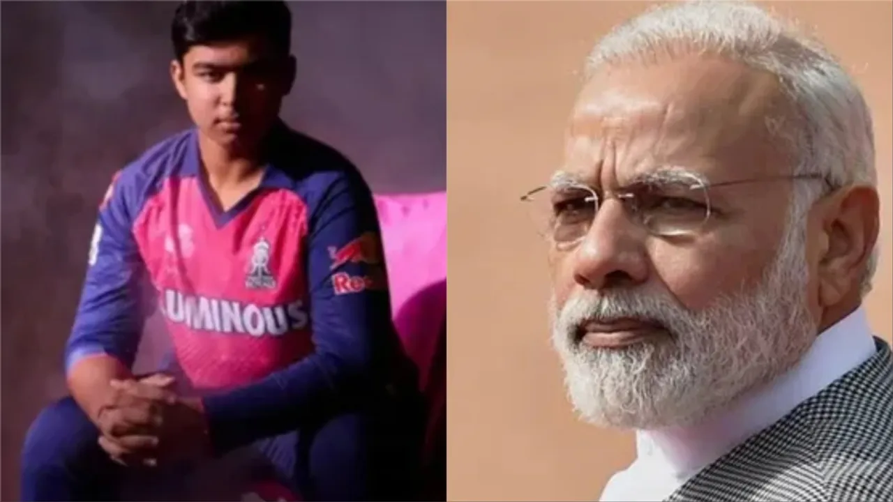 Vaibhav Suryavanshi, Narendra Modi