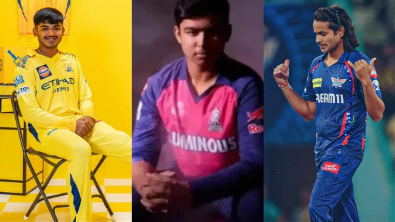 Vaibhav Suryavanshi, Digvesh Rathi, Ayush Mhatre