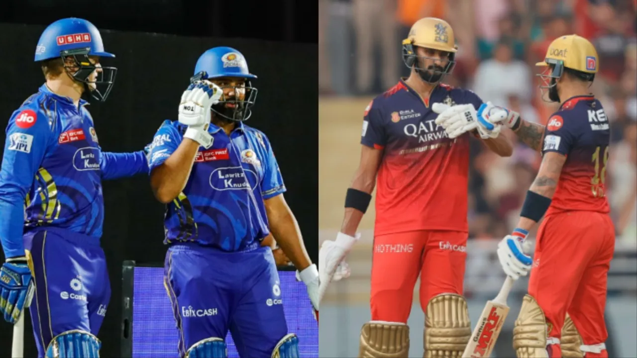 Mumbai Indians, Royal Challengers Bengaluru Top Order