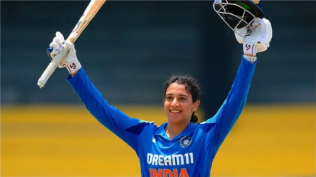 Smriti Mandhana Hits Century Against Sri Lanka
