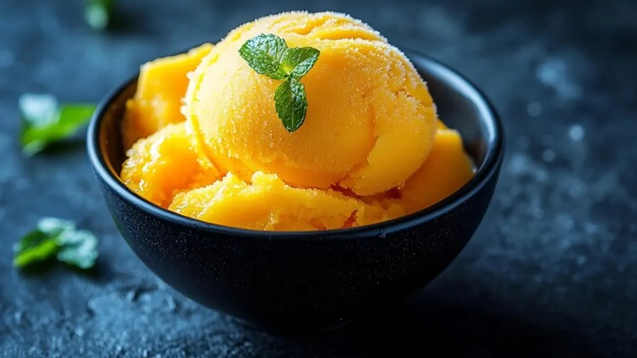 Mango Ice Cream Recipe