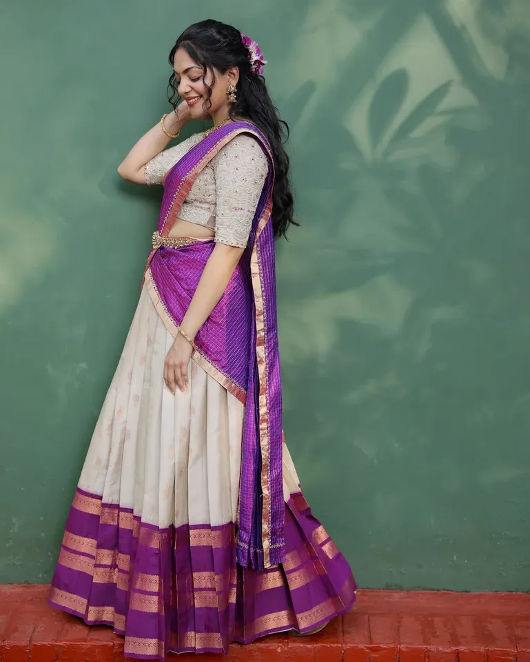Ahaana Krishna Traditiona Look