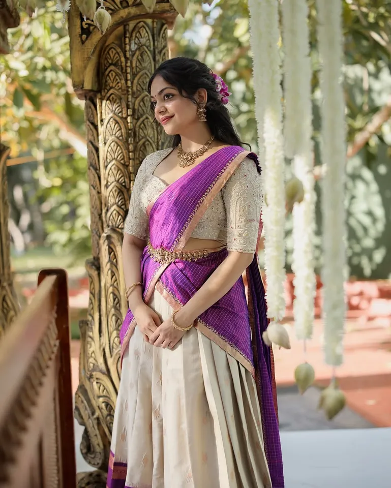 Ahaana Krishna Traditiona Look